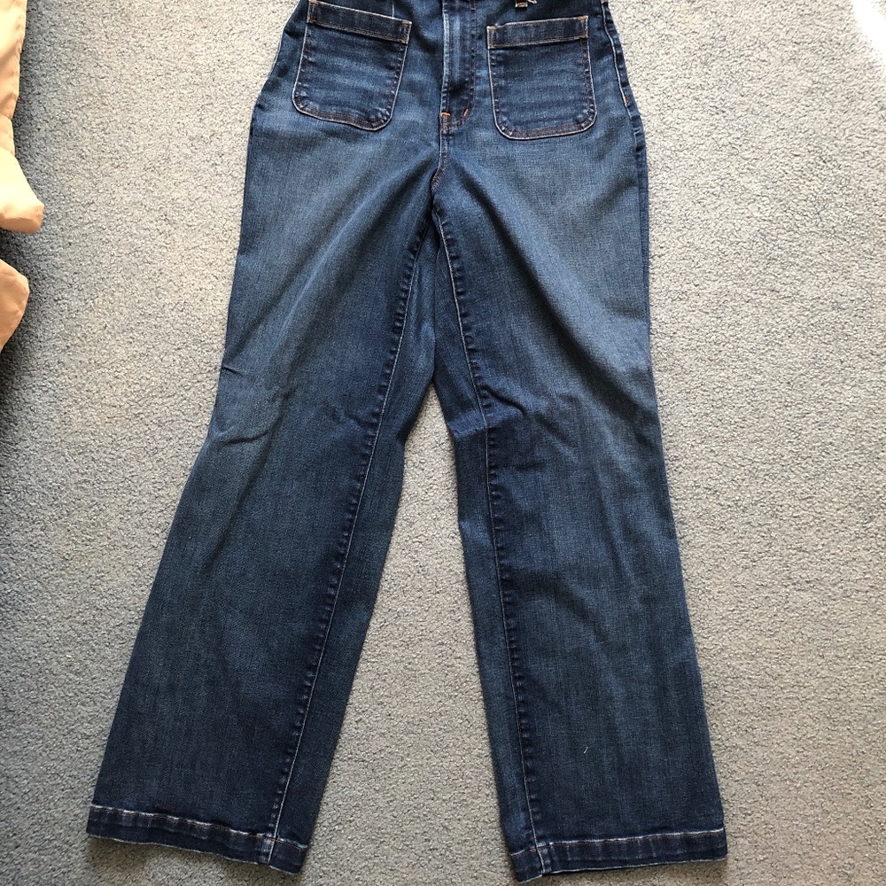 Madewell vintage style curvy blue jeans